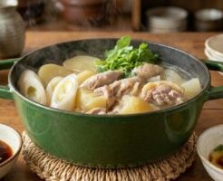 黄金のワンスプーンのレシピ・タッカンマリ風の鍋