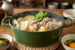 黄金のワンスプーンのレシピ・タッカンマリ風の鍋