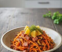 ウワサのお客さまのレシピ・ニンジンしりしり