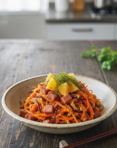 ウワサのお客さまのレシピ・ニンジンしりしり