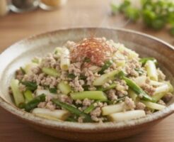 相葉マナブのレシピ・ネギ塩麻婆