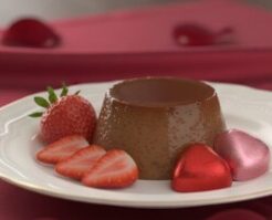 キューピー3分クッキングのレシピ・フライパンチョコプリン