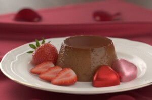 キューピー3分クッキングのレシピ・フライパンチョコプリン