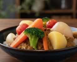 きょうの料理のレシピ・フレンチシェフの野菜いっぱいカレー