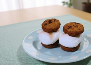ノンストップのレシピ・マシュマロクッキーサンド