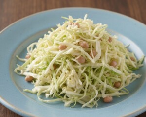 どさんこワイド179のレシピ・ヨーグルトと納豆のコールスロー