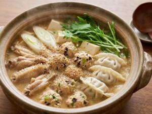 ノンストップのレシピ・七五三掛（しめかけ）の豆乳タラコ鍋