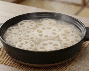 相葉マナブのレシピ・体がポカポカ温まるれんこん鍋