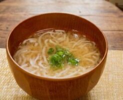土曜はナニするのレシピ・切り干し大根のみそ汁