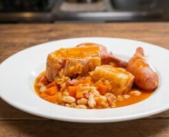 沸騰ワード10のレシピ・塩豚のカスレ