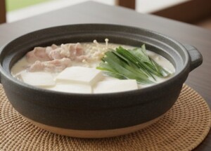 あさイチのレシピ・昆布豆乳鍋