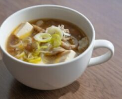 DayDay(デイデイ)のレシピ・洋風みそスープ