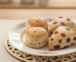 キューピー3分クッキングのレシピ・紅茶のスコーン＆ドライフルーツのスコーン