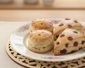 キューピー3分クッキングのレシピ・紅茶のスコーン＆ドライフルーツのスコーン