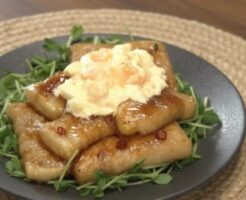 きょうの料理のレシピ・肉巻き豆腐の照りポンタルタル