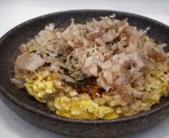 ぽかぽかのレシピ・豆たっぷりのカリふわお好み焼き