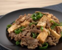 DAIGOも台所のレシピ・豚肉と厚揚げの炒めもの
