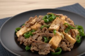 DAIGOも台所のレシピ・豚肉と厚揚げの炒めもの