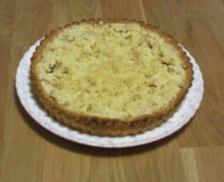 きょうの料理のレシピ・りんごのクランブル