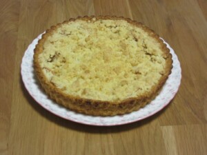 きょうの料理のレシピ・りんごのクランブル