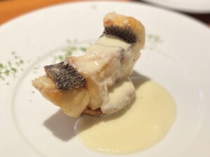 キューピー3分クッキングのレシピ・鯛ソテー クリームソース