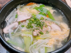 きょうの料理のレシピ・春の豆クッパ