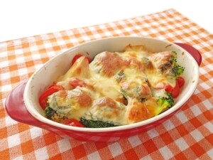 ZIPのレシピ・ブロッコリーのキムチチーズ蒸し