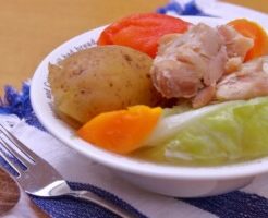 キューピー3分クッキングのレシピ・鶏肉と春野菜のポトフ 辛子マヨ添え