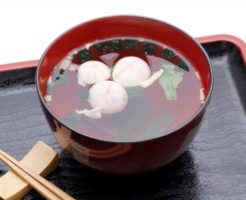 きょうの料理のレシピ・春のお吸い物