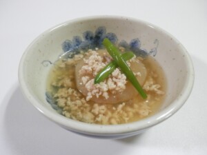 青空レストランのレシピ・大根のそぼろ煮
