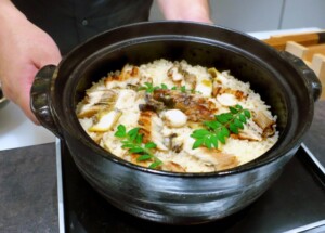 青空レストランのレシピ・アワビの炊き込みご飯