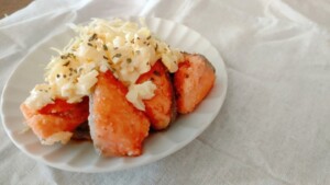 きょうの料理のレシピ・菜の花とサーモンの南蛮