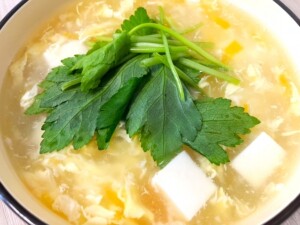 どさんこワイド179のレシピ・はんぺんと卵のお吸い物