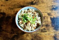 ZIPのレシピ・豚こま炊き込みごはん