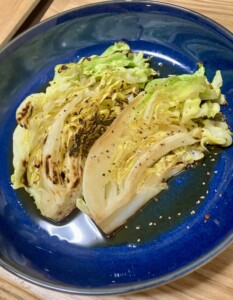 青空レストランのレシピ・サボイキャベツのステーキ