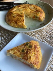 きょうの料理のレシピ・春にんじんと豆腐の卵焼き