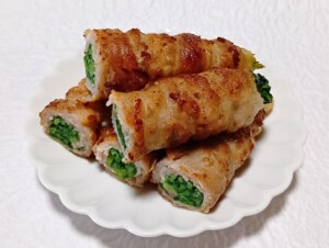 相葉マナブのレシピ・ほうれん草の肉巻き