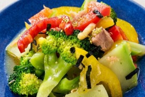 ウワサのお客さまのレシピ・3分DEお茶漬けサラダ