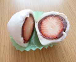 ZIPのレシピ・いちごチョコ大福