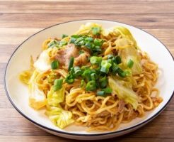 キューピー3分クッキングのレシピ・ホイコーロー風焼きそば