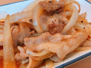 あさイチのレシピ・メープルしょうが焼き