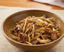 相葉マナブのレシピ・ごぼうと牛肉のオイスター炒め