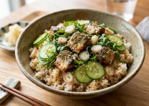 なないろ日和のレシピ・さんまの蒲焼ちらし