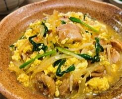 ノンストップのレシピ・しっとり鶏のニラたま