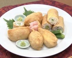きょうの料理のレシピ・しらすとせりのおいなりさん