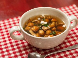 あさイチのレシピ・なめコンソメ