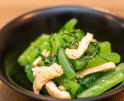 きょうの料理のレシピ・ふきと油揚げの煮物