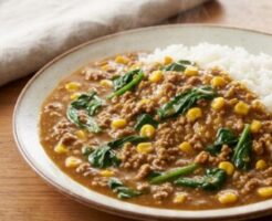 相葉マナブのレシピ・ほうれん草たっぷりのカレー
