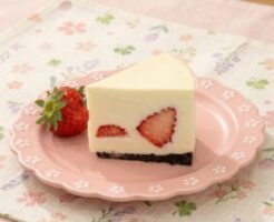 ZIPのレシピ・まるごといちごチーズケーキ
