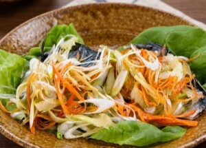 あさイチのレシピ・ゆで塩さばの和風マリネ